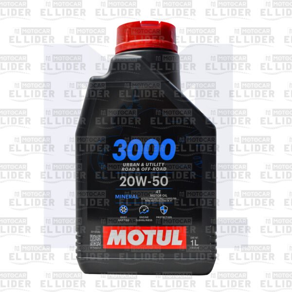 ACEITE 4T 20W50 MOTUL 3000