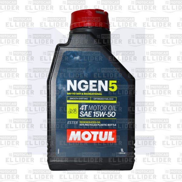ACEITE 4T 15W50 MOTUL NGEN 5 ECOLOGICO 100%