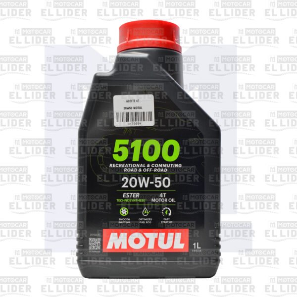 ACEITE 4T 20W50 MOTUL 5100