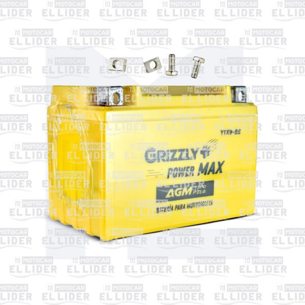BATERIA YTX9-BS PULSAR 200 NS AGM GRIZZLY POWER MAX