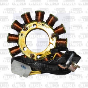 BOBINA ENCENDIDO TUK TUK (12 BOBINAS) PARA (3 CABLE AMARILLO TRIFASICO) ORIGINAL TVS