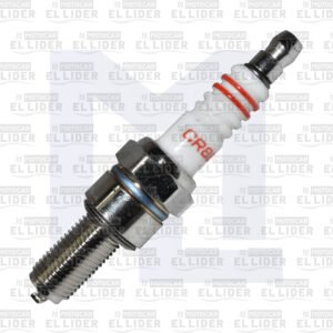 BUJIA 10 MM LARGA CR8E (FP MOTOS) TORITO 2015-2016/TUK TUK/APE CITY PIAGGIO/PULSAR/DISCOVER135/PLATINO125/APACHE RTR160 4V/RTR200 4V/RTR180/XR 150L/MRX 150/CBF/GS 125/FZ 16/N MAX/SZR
