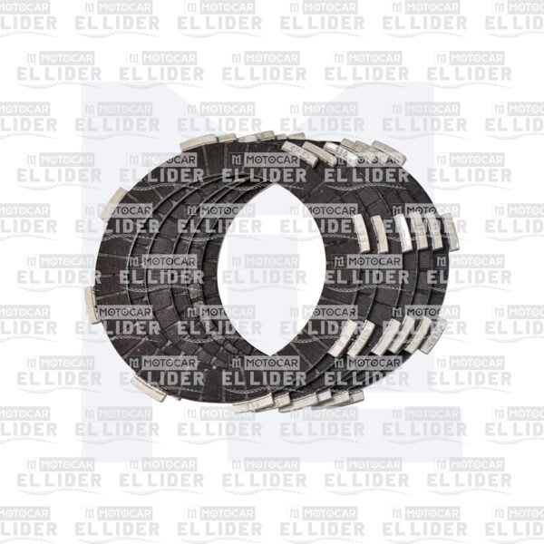 DISCO CLUTCH CERONTE TRICARGO 200/VIASAND 200/AKT 200 3W CARGUERO/AKT 180 3W CARGUERO ORIGINAL AUTECO JUEGO X 6 UNIDADES