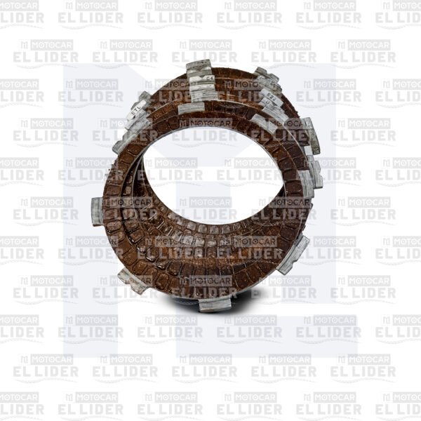 DISCO CLUTCH RE205/RE175/SIGMA175/TORITO 2022/MAXIMA CARGO 236 ORIGINAL BAJAJ JUEGO X7 (MARRONES)