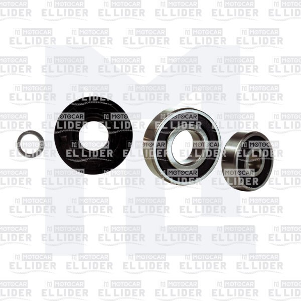 BALINERA KIT EJE DELANTERO RE205/TORITO 2015-2024/RE175 INDIAN SPARE (VR)