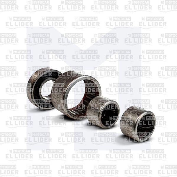 BALINERA KIT RUEDA DELANTERA/TRASERA + CANASTILLA DE BUJE SUSPENSIÓN TUK TUK ORIGINAL TVS