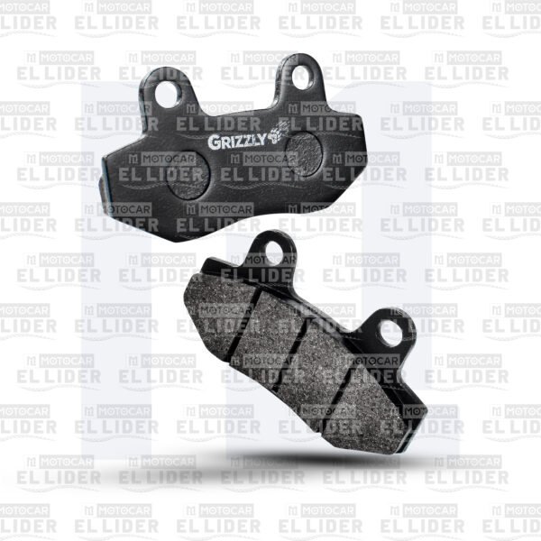 PASTILLA FRENO DELANTERO AKT 110/AKT 125 SPORT/SL/NKD/AKT 150/AKT 180/AKT 200/ACTIVE 110/COMBAT 125/JETIX 125/VICTORY ONE 100/ADVANCE 110/BOMBER 125/CB 250/FLEX 125 VERSION CORTA GRIZZLY