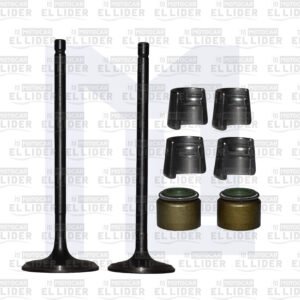 VALVULA KIT TORITO 2019-2020-2021-2022-2024 5.5 MM GRUESA CORTA+CUÑAS+GORROS ENGG