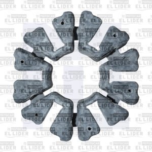 CAUCHO CAMPANA BOXER 100 S/ BM 100 CLASSIC/PULSAR 180/200 NS/200 RS/200 AS/CALIBER 115/KB 125/KTZ 100/WIND125/PULSAR 180 6 HUECOS ORIGINAL BAJAJ