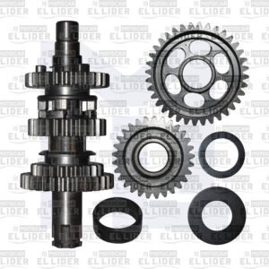 EJE PIÑON SALIDA COMPLETO AKT125 IBR